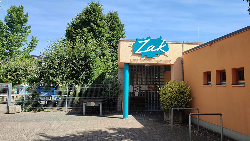 Gemeindehaus Zak EIngang